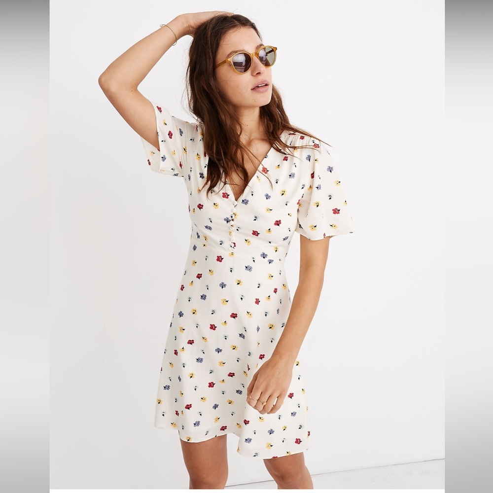 Madewell orchard flutter dress
